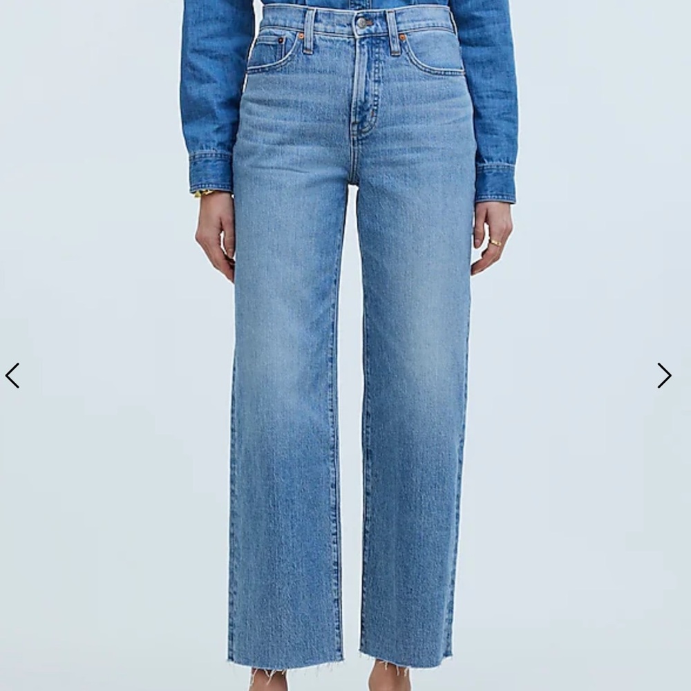 Madewell Perfect Vintage Wide-Leg Crop Jean